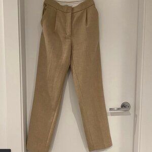 Size 0 - Aritzia Wilfred - The Agency Pant - Heather Oat Beige (Re)ssen